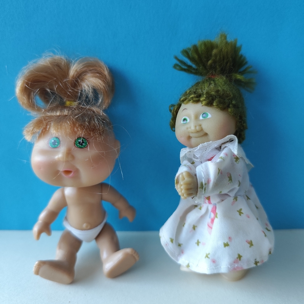 Cabbage Patch Kids Mini Doll lot of 2